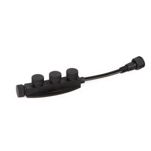 Atlantic Water Gardens pond lighting 4-outlet splitter for warm white lighting, showing the black plastic splitter with multiple outlets.