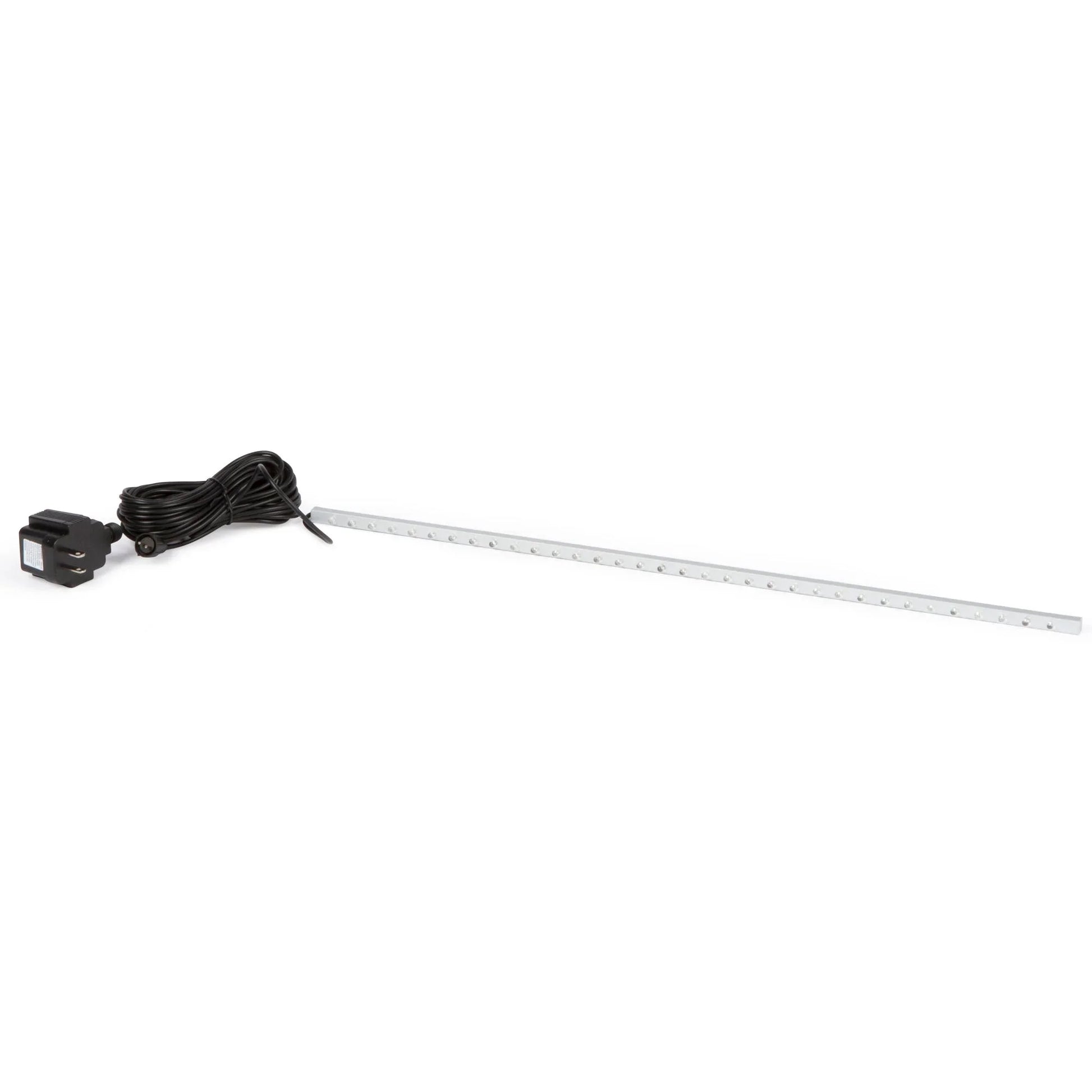 Atlantic Water Gardens Ice Blue Pond Lighting bulb and 24-inch transformer for underwater pond illumination.
