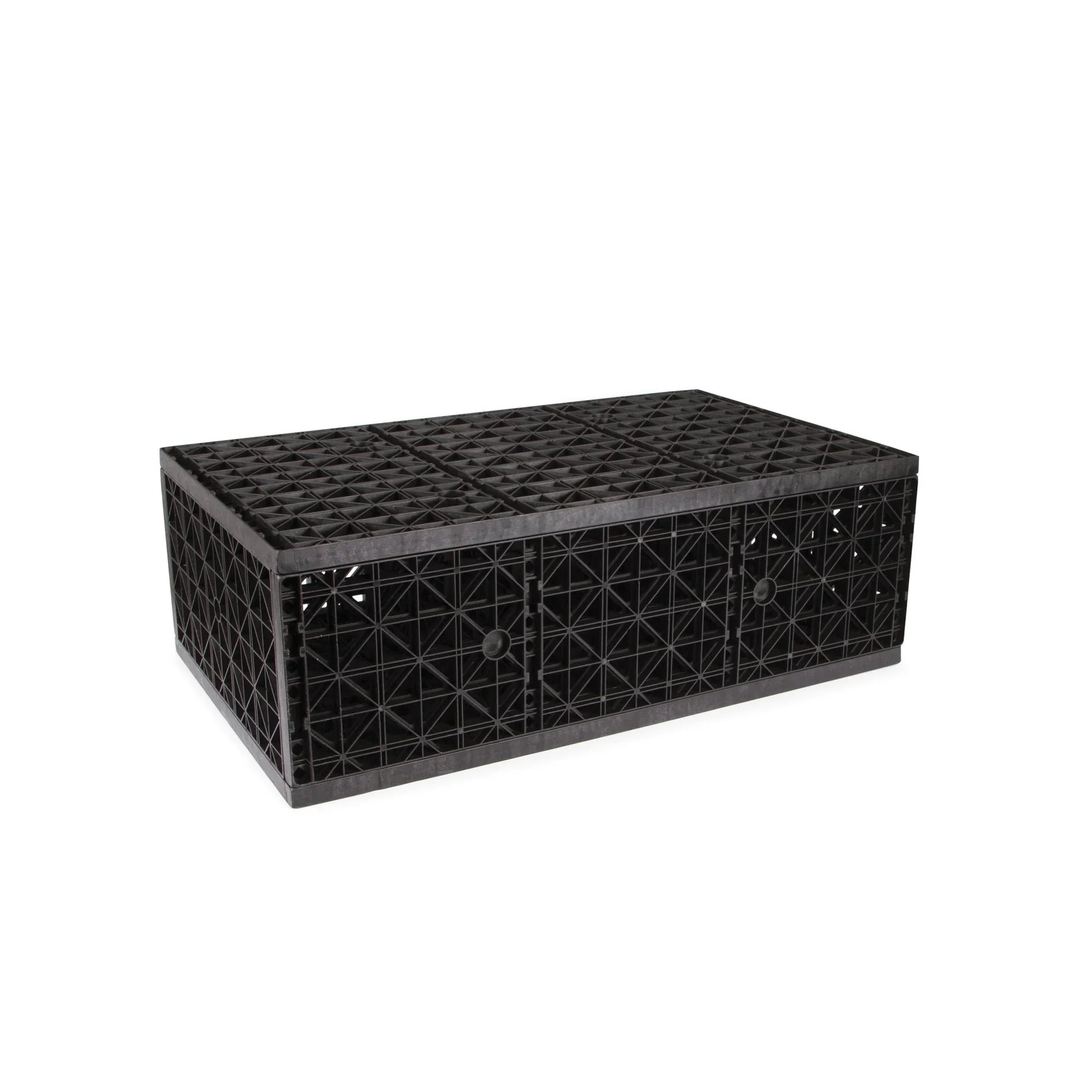 Atlantic Water Gardens Eco-blox Small Water Matrix pondless equipment in a box, featuring modular water filtration components.
