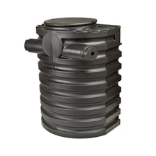 Atlantic Water Gardens Oasis Pump Vault for pondless water features, black plastic enclosure with lid and pump access.