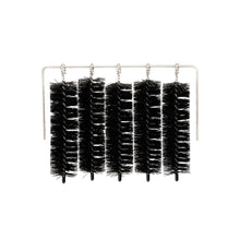 Atlantic Water Gardens Gate Keeper for 6-inch weir, replacement part shown in black plastic with mounting features.