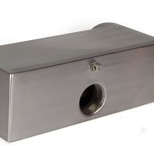 Atlantic 36-inch stainless steel spillway by Atlantic Water Gardens, durable 316 steel for water feature spillover.
