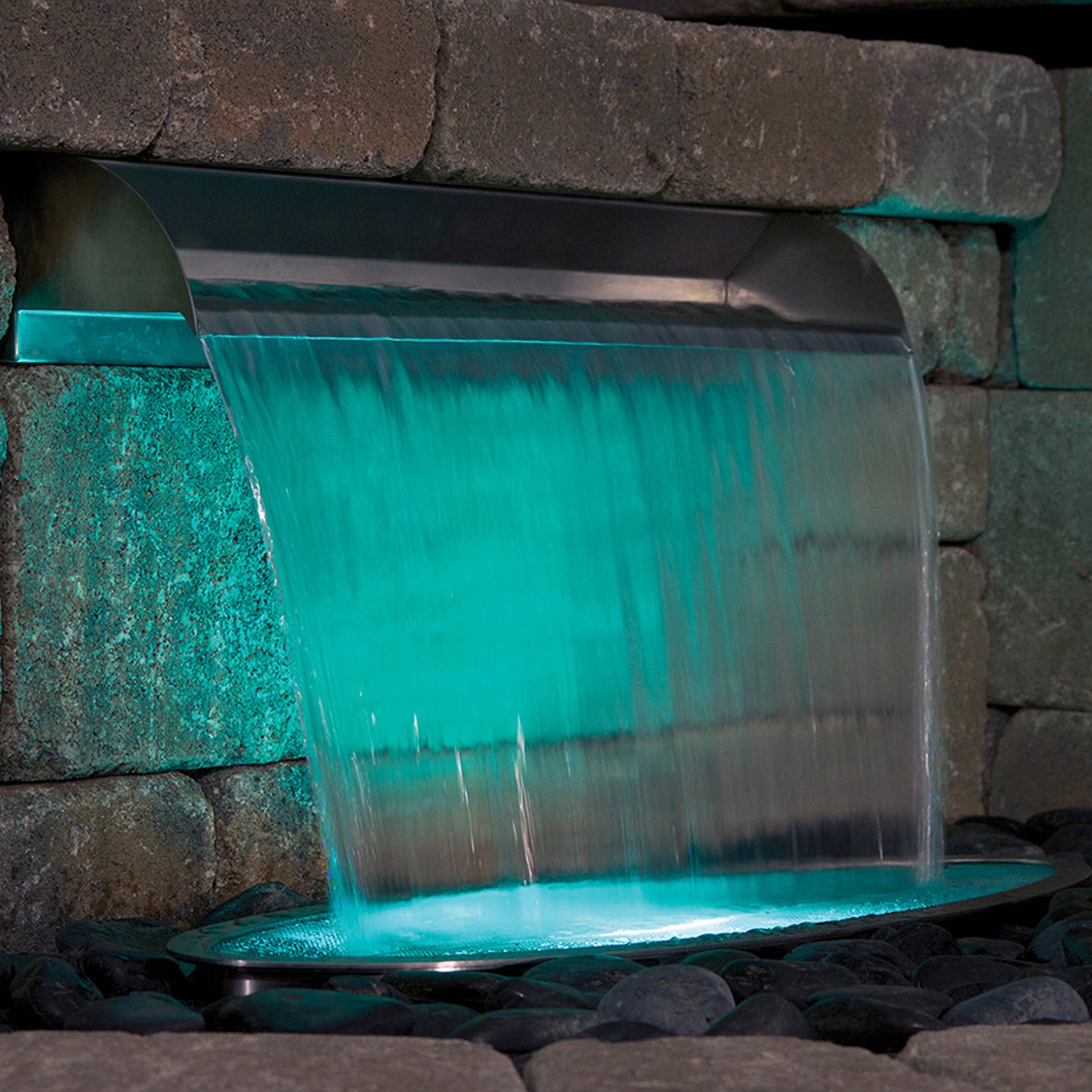 Atlantic 36-inch stainless steel spillway by Atlantic Water Gardens, featuring durable 316 steel for water flow control.