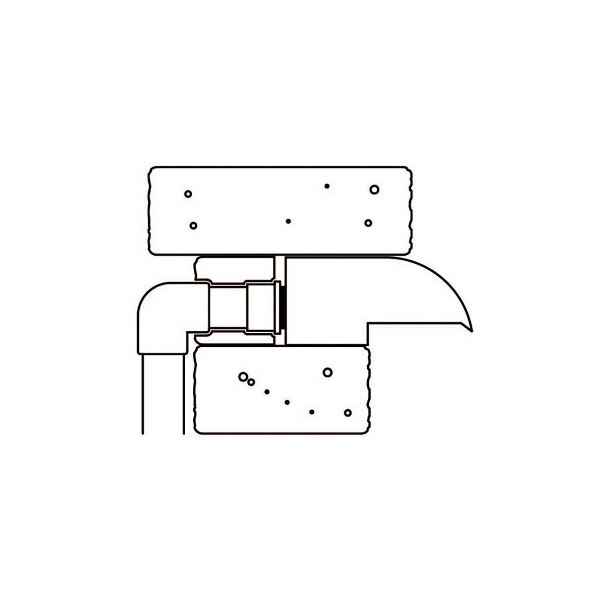 Atlantic 36-inch stainless steel spillway by Atlantic Water Gardens, featuring durable 316 steel construction for water flow control.