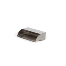 Atlantic Water Gardens 12-inch stainless steel spillway scupper without light, designed for water feature spillover and decorative water flow.