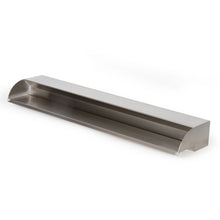 Atlantic Water Gardens 36-inch stainless steel spillway scupper, no light, with sleek, modern design for water feature installations.