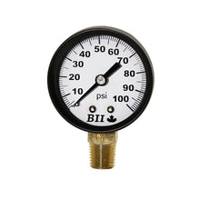 Boshart 2" Dry Gauge 1/4" Lm 0-100