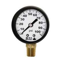 Boshart 2" Dry Gauge 1/4" Lm 0-160