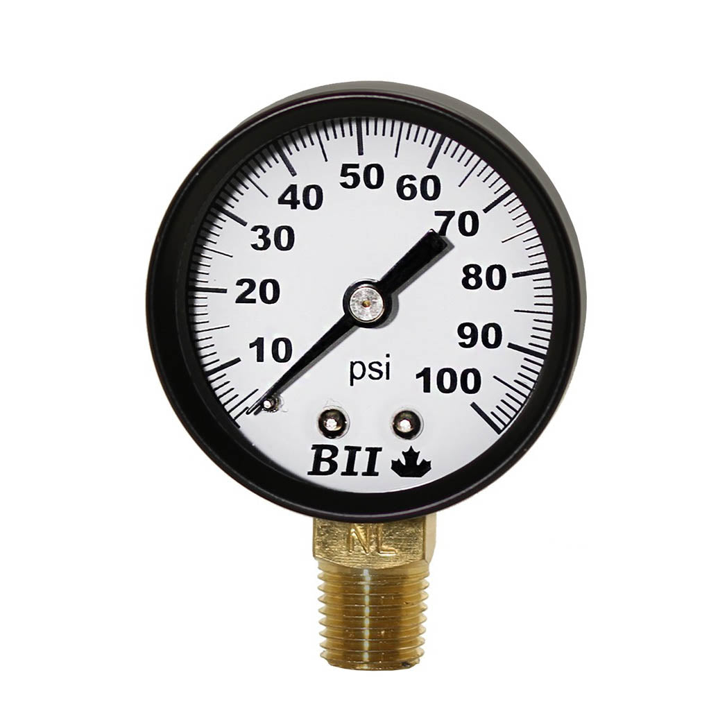 Boshart Pressure Gauge 1/4x60