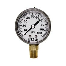 Boshart 2" Pressure Gauge Liquid 1/4x30 No Lead