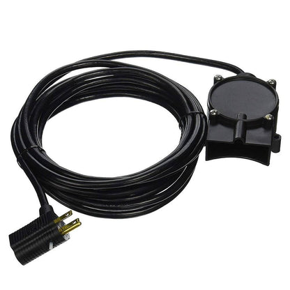Franklin Electric RS-5LL very low water shut-off switch with 115V power and 18-foot cord, designed for water level control.