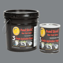 Pond Armor Non-Toxic Epoxy Pond Seal - 3 Gallon Kit - Grey