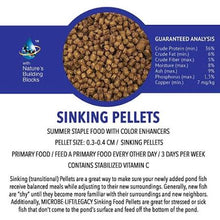 Microbe-Lift Sinking Pellets Fish Food - Various Sizes