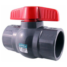 Ipex 2-inch MP Series Schedule 80 SxS ball valve, durable industrial ball valve with metal handle and corrosion-resistant design.