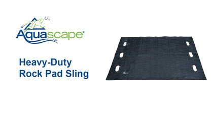1 x AQUASCAPE HEAVY-DUTY ROCK PAD SLING - 3' X 5' (0.9 M X 1.5 M)