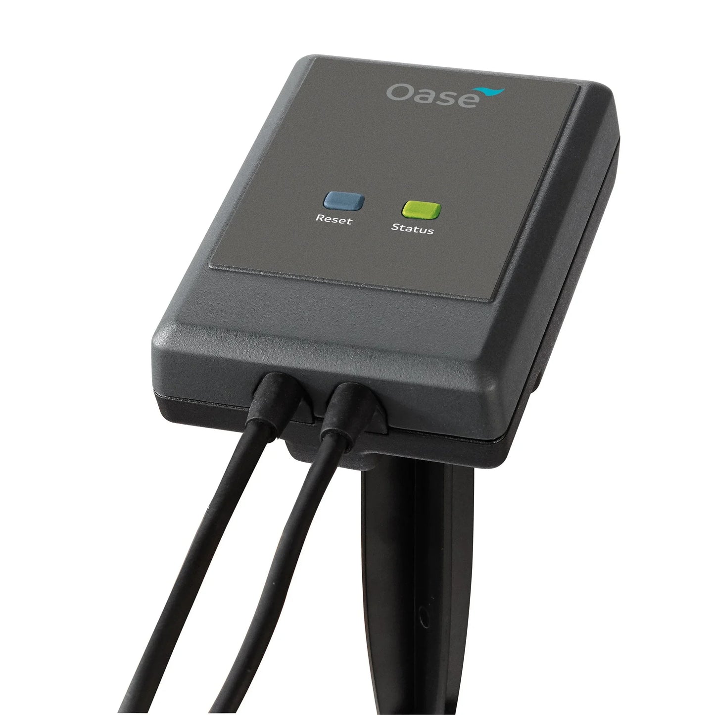 Oase EGC Controller Cloud installation equipment for managing pond and fountain systems, featuring digital control interface.