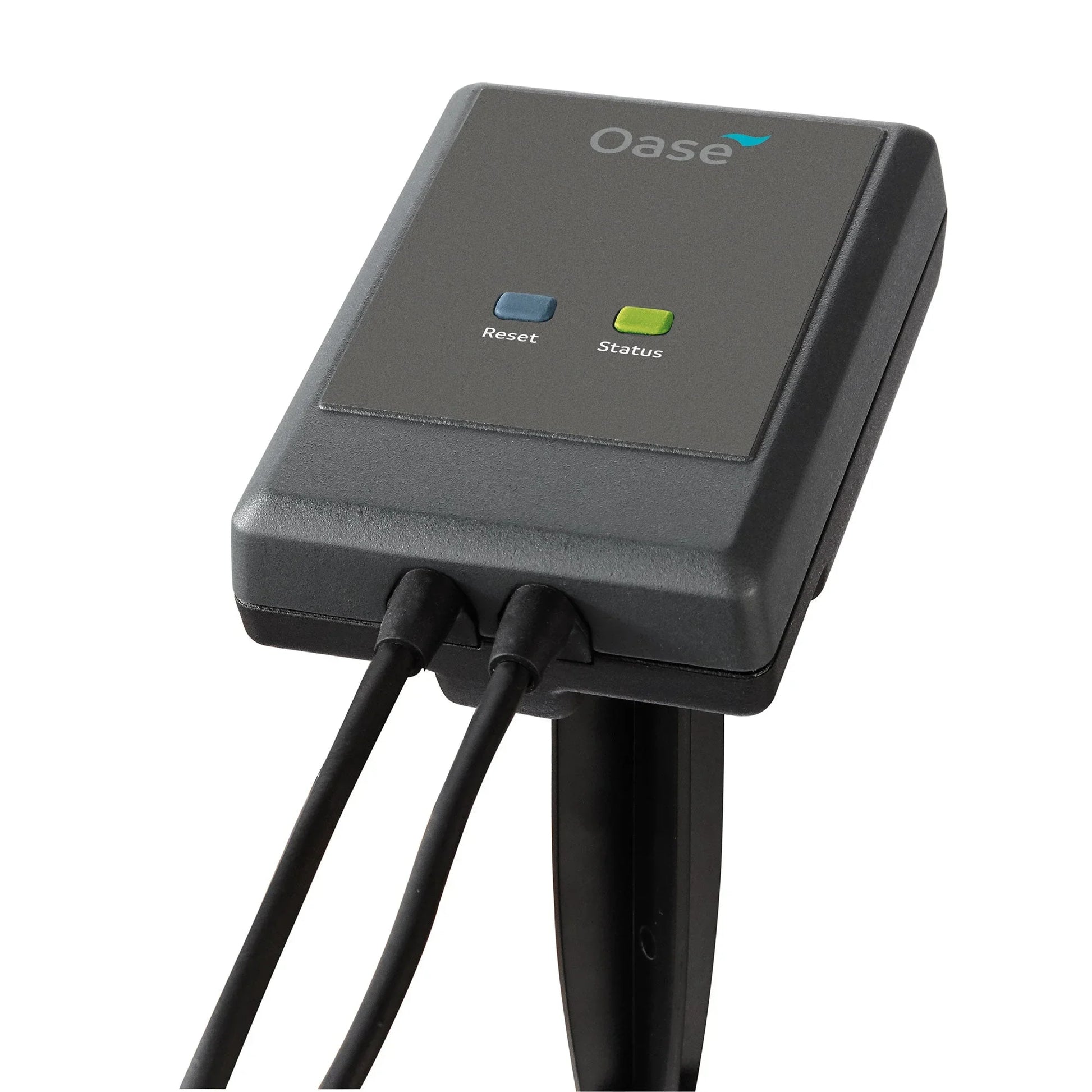 Oase EGC Controller Cloud installation equipment for managing pond and fountain systems, featuring digital control interface.