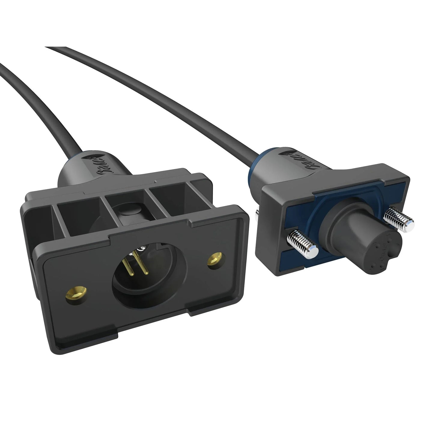 Oase Profilux Garden LED Pond Lighting Cable, 7.5 meters, flexible black cable for pond LED lighting setups.