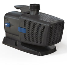 Oase Aquarius Eco Premium 3700 pond pump with compact design and powerful water circulation for outdoor pond systems.