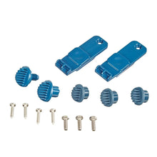 Oase Biotec Screenmatic replacement parts bag with small components for 18k, 24k, and 38k models, including filters and fittings.