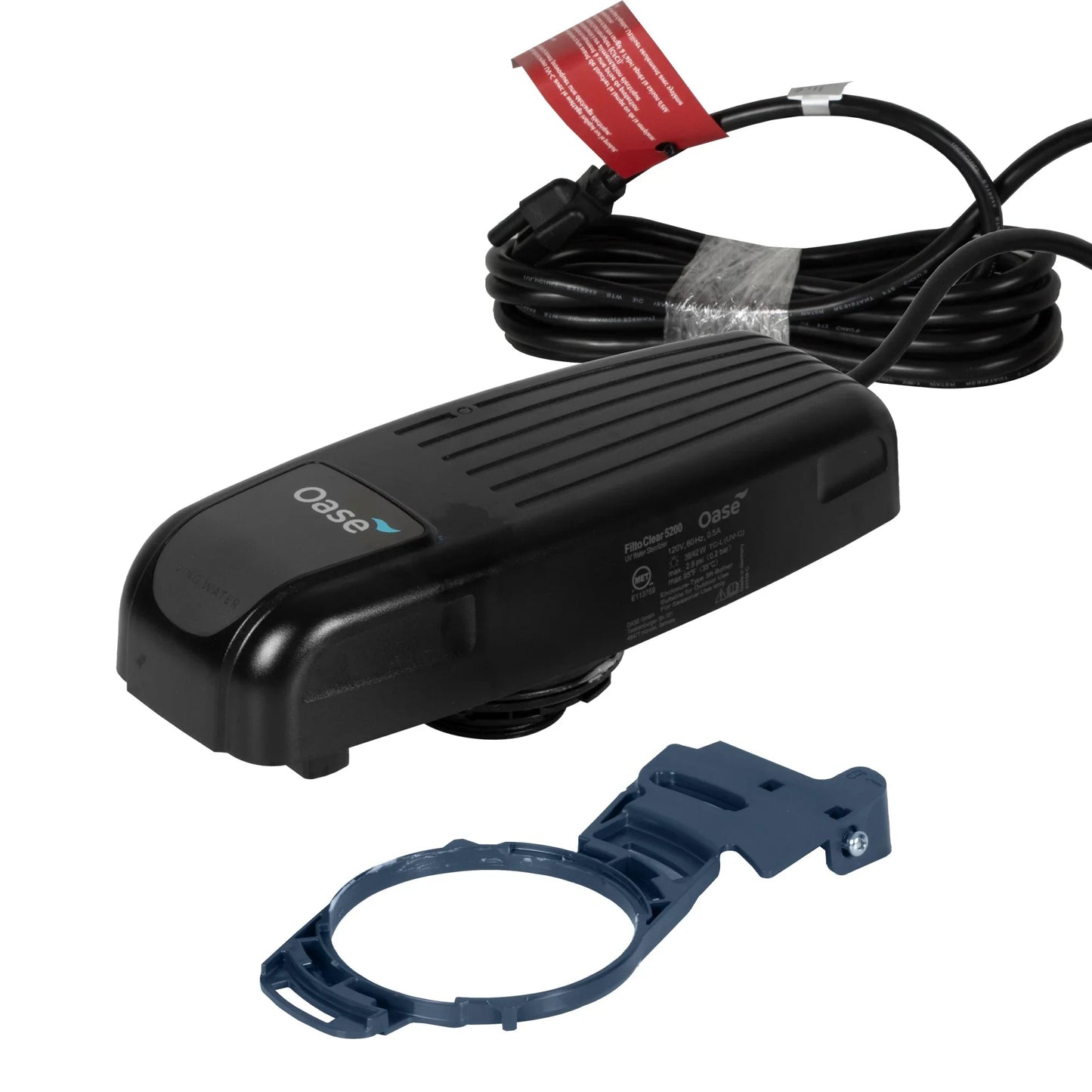 Oase Filtoclear 5200 Gen 3 42W UVC ballast replacement part for pond filter systems, with electronic components and wiring.