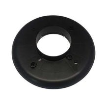 Oase Filtoclear G1 foam base plate replacement part for filtration systems, black plastic with textured surface.
