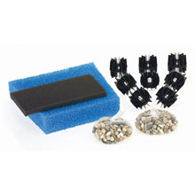 Oase Filtral 1200 filter foam set with replacement foam parts for aquarium filtration system.