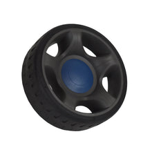 Oase Pondovac 5 replacement wheel, a single durable plastic wheel part for pond vacuum cleaner maintenance.