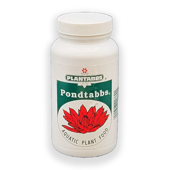 Plantabbs Pondtabbs aquatic plant food tablets, 60 tabs for healthy pond aquatic plants, shown in a close-up image.