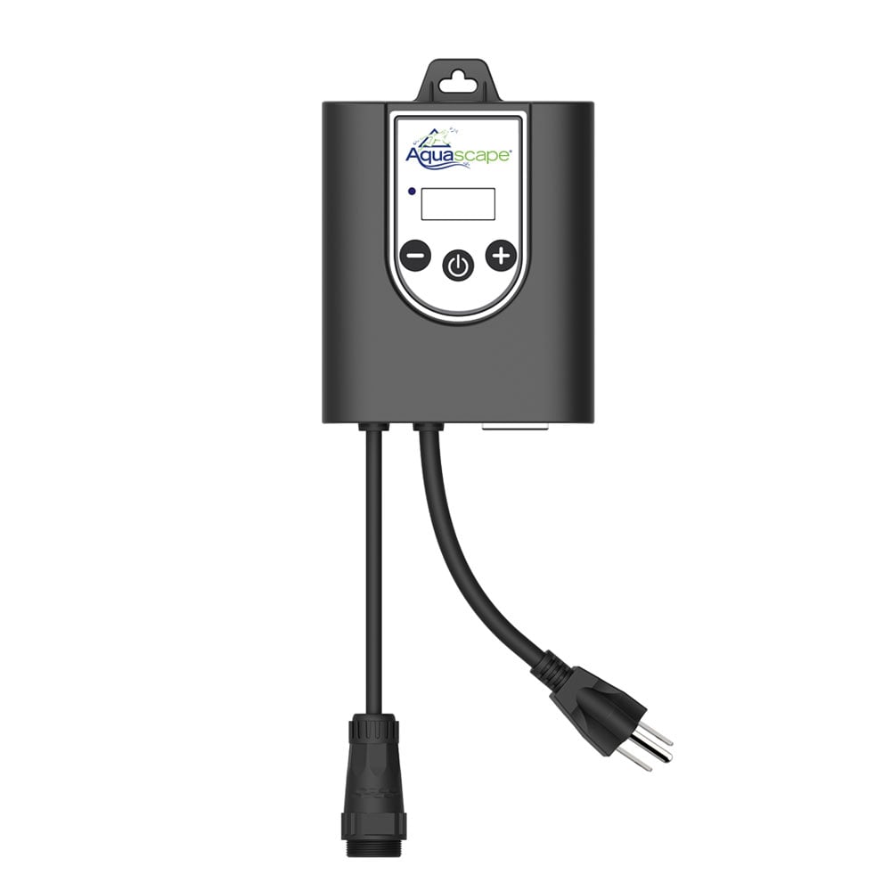 Aquascape AquaSurge PRO 4000-8000 adjustable flow waterfall pump by Ponds Online for pond water features.