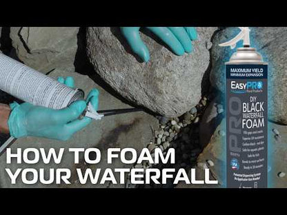 EasyPro (Rockin Foam) Black Waterfall Foam - 20 Oz. Can