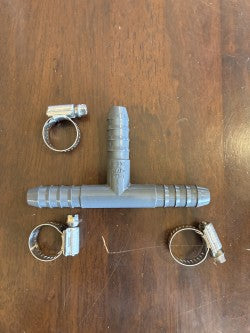 Savio Mechanical Water Leveller kit for precise level measurement, shown with installation components and tools.
