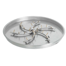 The Outdoor Plus 37" Round Drop-In Pan and 30" SS Triple 'S' Bullet Burner