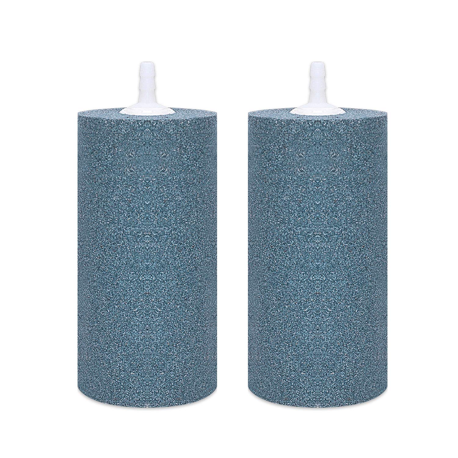 Set of economy 4x2-inch pond aeration air stones for efficient oxygen distribution in aquatic environments.