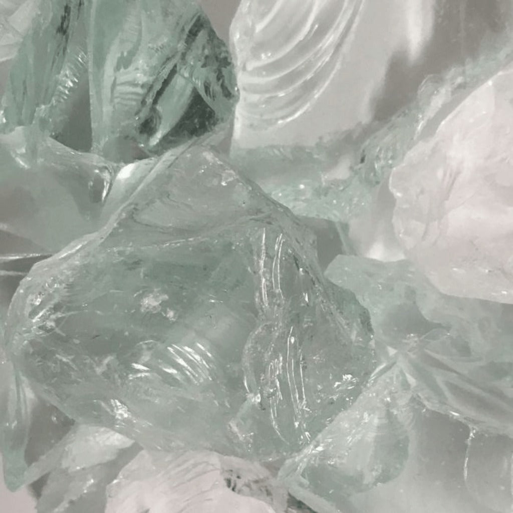 Warming Trends 3/4" Fireglass + Clear + Priced Per Pound (sold in 10 Lb Increments)