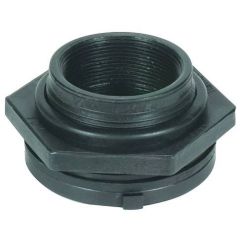 Polypro Threaded Bulkhead Fitting - 1" FPT x 1" FPT