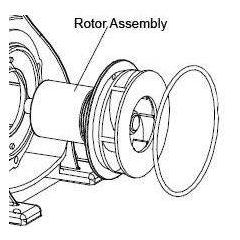 Proeco Replacement Rotor Assembly - SP3700