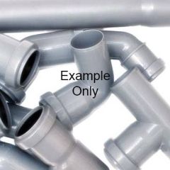 ProEco Products 60" Stainless Steel Waterfall Weir Fittings Bundle for 2" Non Kink Pipe