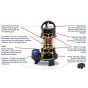 ShinMaywa Norus 50CR2.4S 1/2HP Submersible Pump