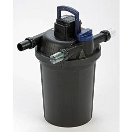 Up to 1600 gallons CNZ CPF-2500 Bio Pressure Pond Filter with 13w Clarifier 