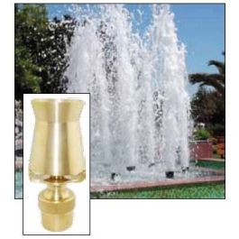JZENZERO Brass Blossom Water Fountain Nozzle Spray Pond Sprinkler Head For Garden Waterscape Landscape 