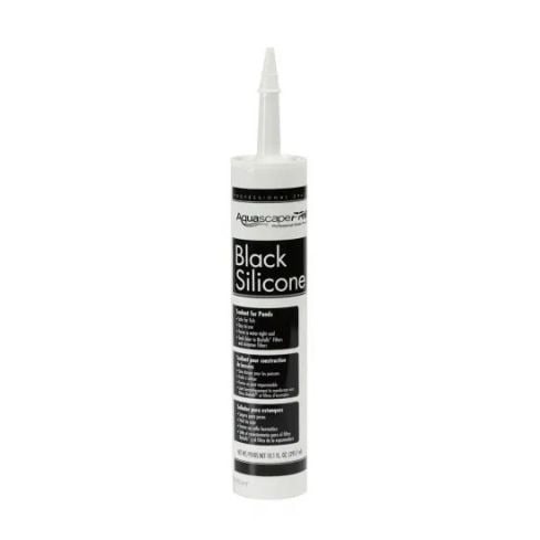 Aquascape Black Silicone Sealant - 10.1oz Tube