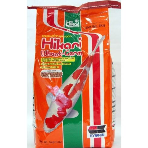Hikari Wheat Germ Koi & Fish Food Diet - Medium Pellets - 4.4 lbs.