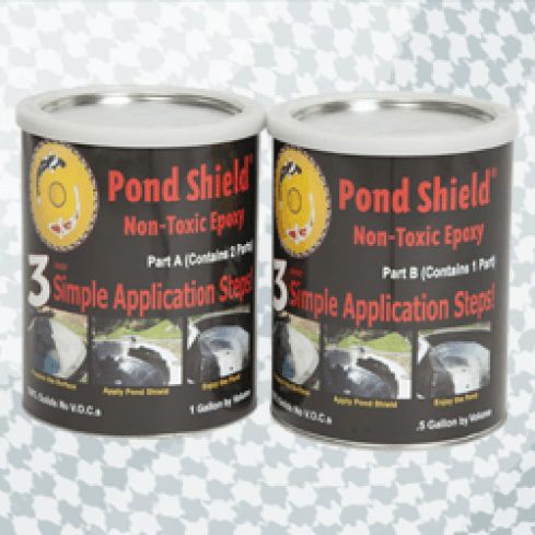 Pond Armor Non-Toxic Epoxy Pond Seal - 1.5 Gallon Kit - Clear