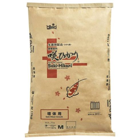 Hikari Saki-Hikari Koi & Fish Food Diet - Growth Formula - Medium Sinking Pellets - 44 lbs