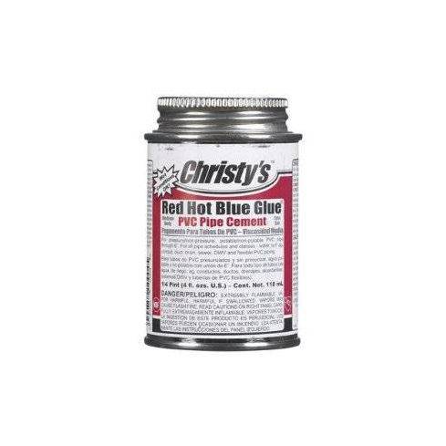 Christy's Red Hot Blue Glue - 1/4 Pint