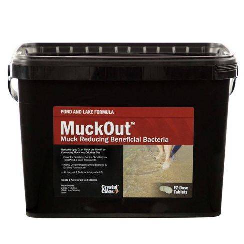 CrystalClear MuckOut Muck Reducing Beneficial Bacteria - 24 LBS