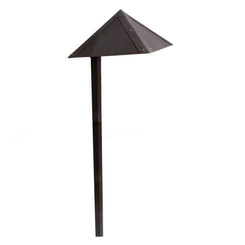 Proeco Products Cast Brass Path Light, Bronze - Style 018